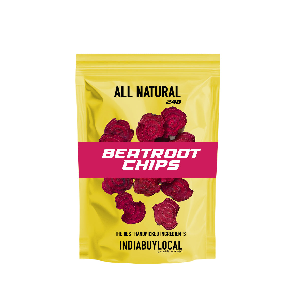 Baked BeatRoot Chips