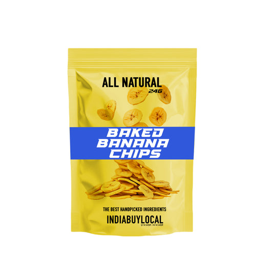 Baked Banana Chips